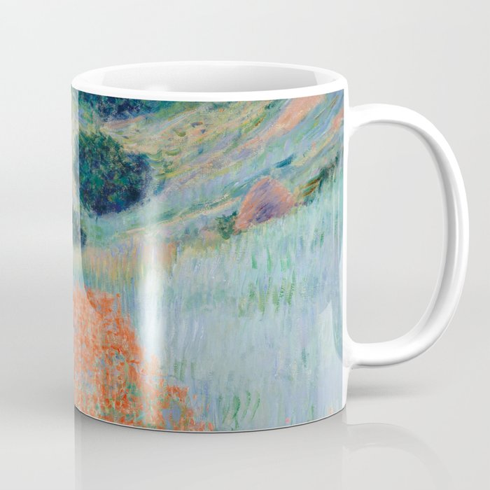 Poppy Field in a Hollow near Giverny Claude Monet Coffee Mug