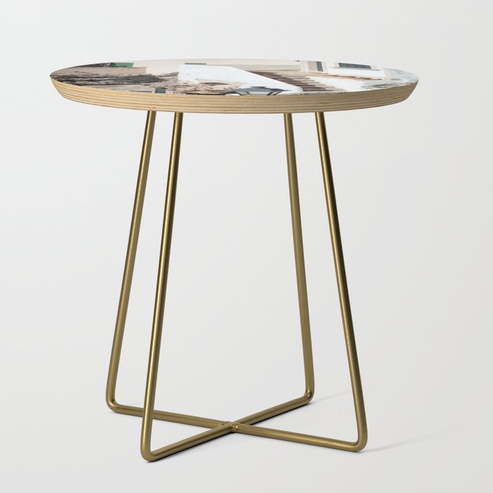 Mallorquin Seaside White House Side Table