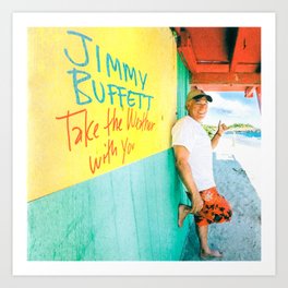 jimmy buffett album 2022 Art Print