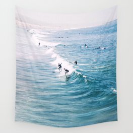 Catch A Wave Wall Tapestry