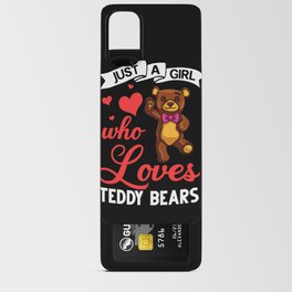 Teddy Bear Plush Animal Stuffed Giant Android Card Case