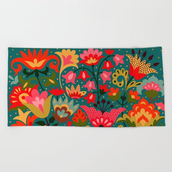Spring Beach Towel