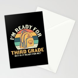 Ready For 3rd Grade Is It Ready For Me Stationery Card