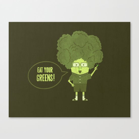 Healthy Advice Canvas Print