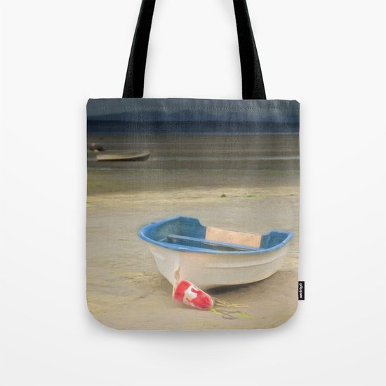 White Storm Tote Bag