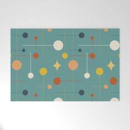 Mid Century Modern Abstract Seamless Pattern 10 Welcome Mat