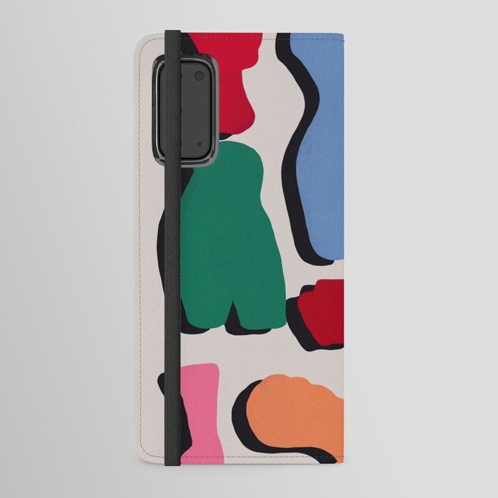 Mannequin cut out abstract Android Wallet Case