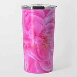 Avis Single Pink Rose Flower Travel Mug