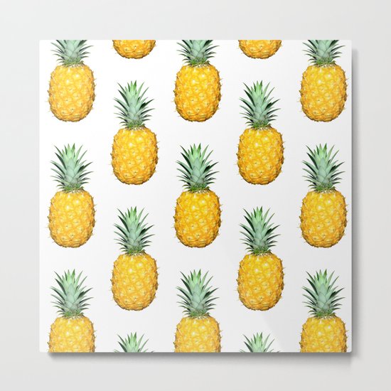 Big Pineapples Metal Print