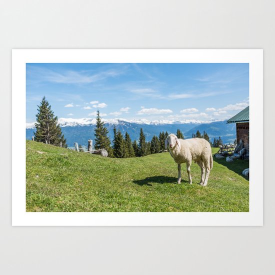 Me, the Sheeple?! Art Print