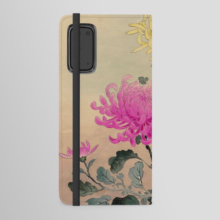 Chrysanthemum 1930 by Tsuchiya Koitsu Android Wallet Case