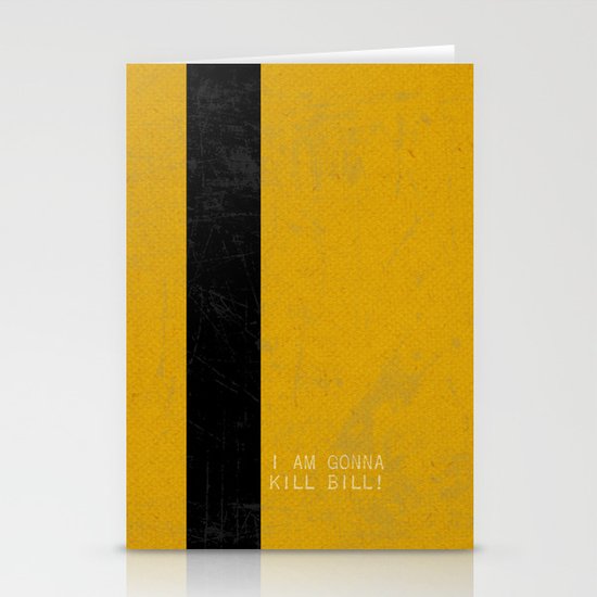 Kill Bill Stationery Cards