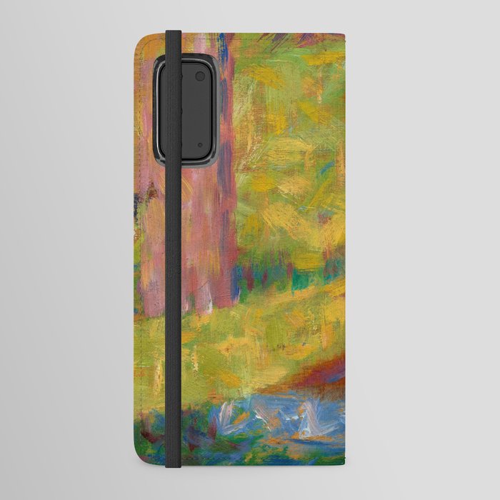 Study of Figures for La Grande Jatte by Georges Seurat Android Wallet Case