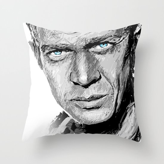 The King of Cool Throw Pillow