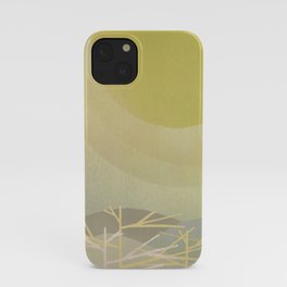 wintry day iPhone Case