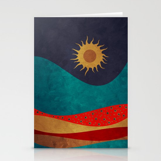 color under the sun Stationery Cards