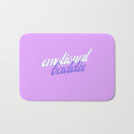 Emotional Baddie (Lavender) Bath Mat