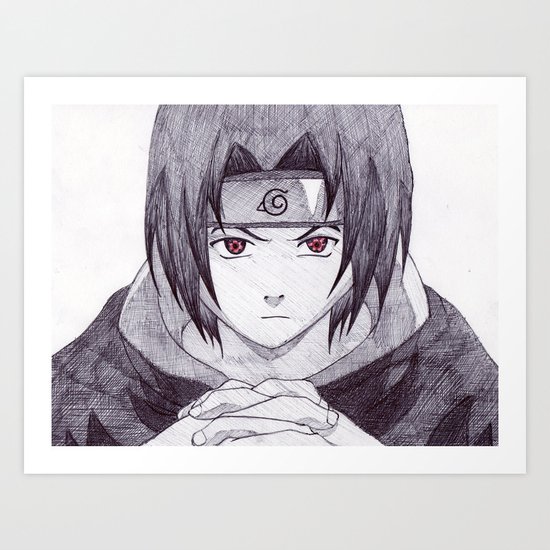 Sasuke Uchiha Art Print