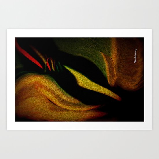 BROKEN THOUGHTS Art Print
