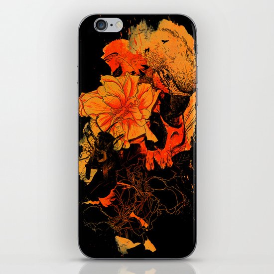 Pollination Dark Fire iPhone & iPod Skin