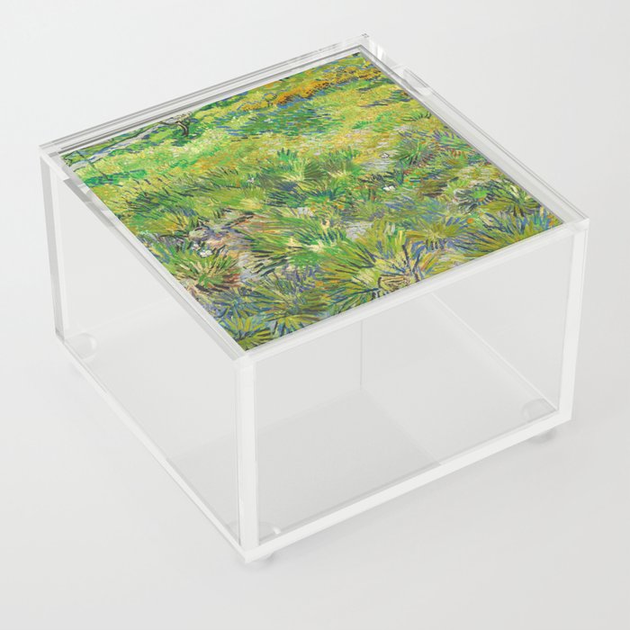 Vincent van Gogh "Long Grass with Butterflies" Acrylic Box
