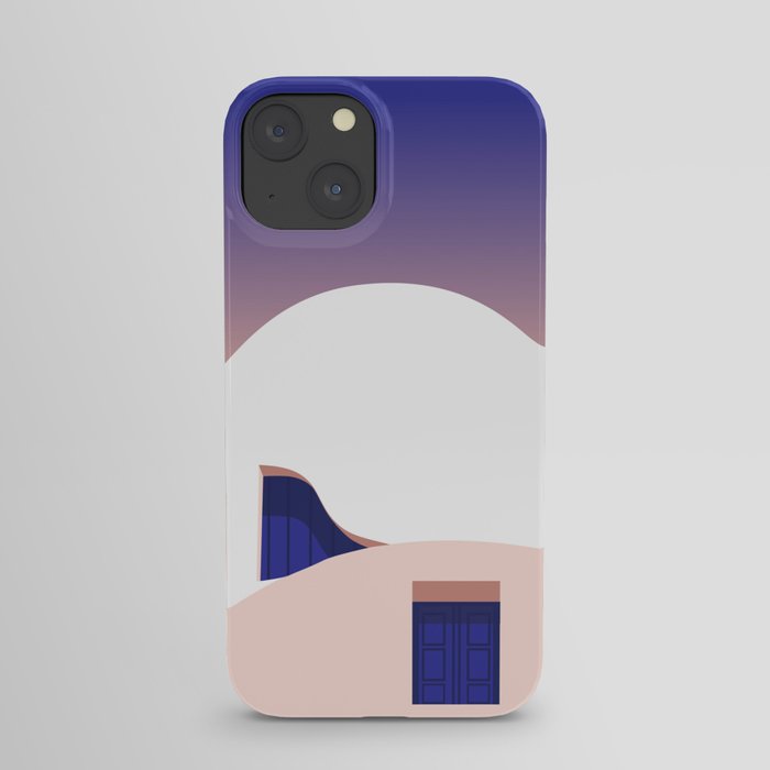 Greek Roof at Sunset iPhone Case