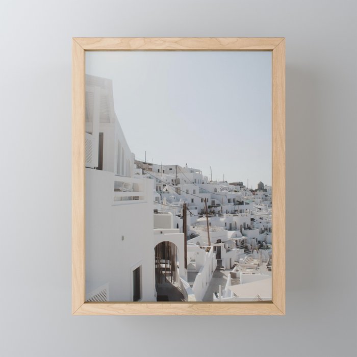 Greece Framed Mini Art Print