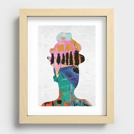 Project: I am art - Africa Recessed Framed Print