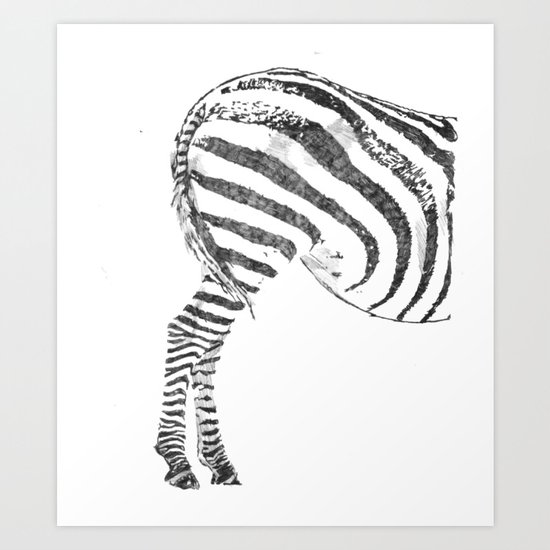 More Ass Than Horse Art Print