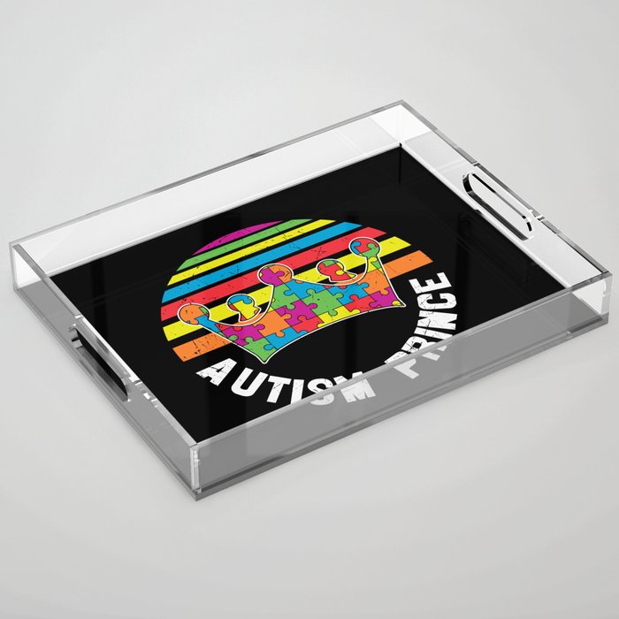 Autism Prince Acrylic Tray