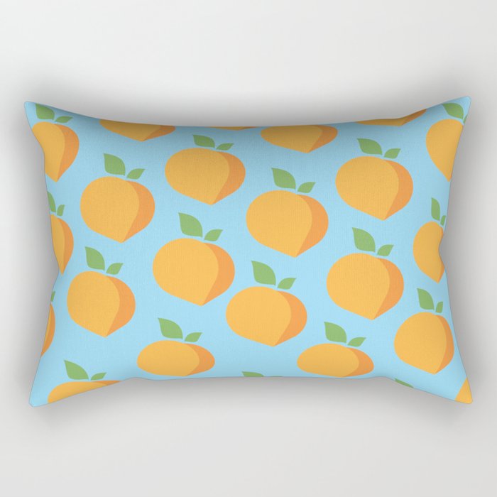 Sun of a Peach Rectangular Pillow