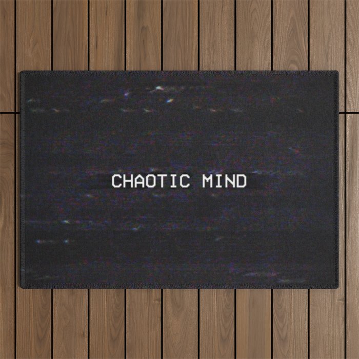 CHAOTIC MIND Outdoor Rug