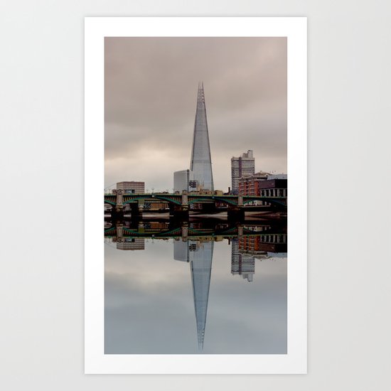 Reflections of the Shard Art Print
