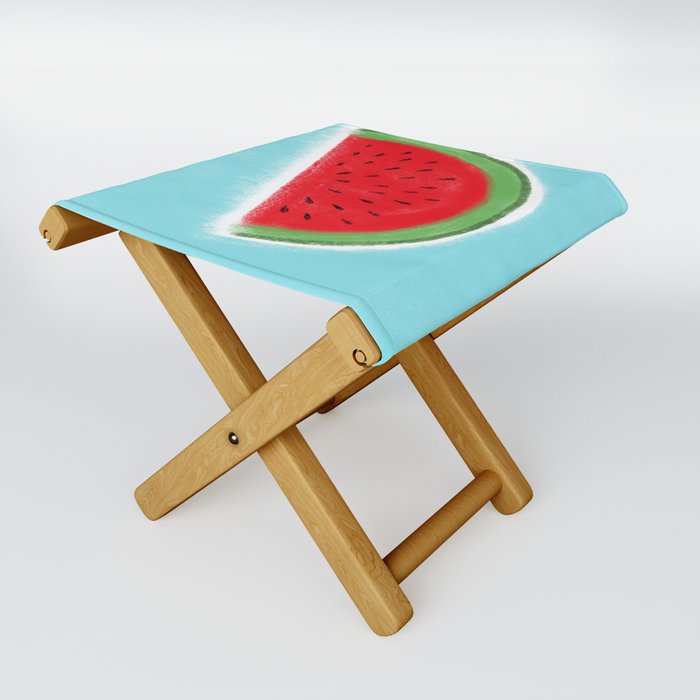 Watermelon Slice Folding Stool