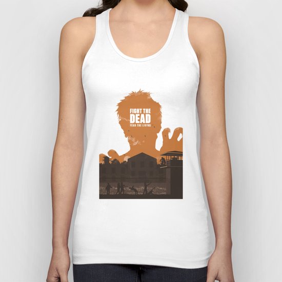 The Walking Dead Prison Walkers Unisex Tank Top