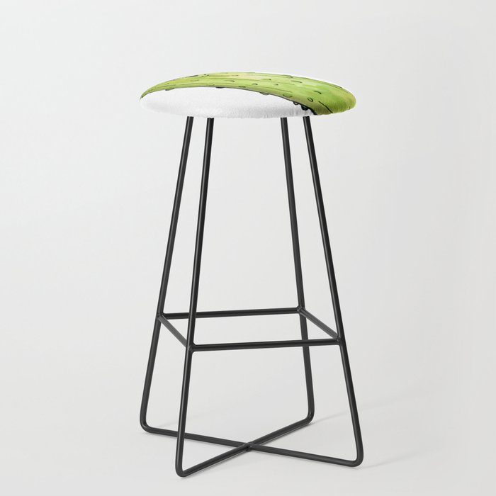 Nicely Pickled 1st Movement Bar Stool