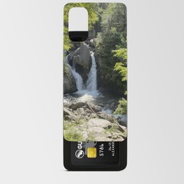 peaceful summer waterfall Android Card Case