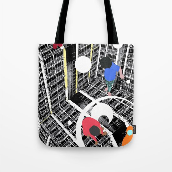 Convenient square Tote Bag