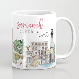 Savannah Georgia Coffee Mug Coffee Mug