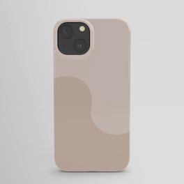 Minimal Wave Sand iPhone Case