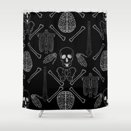 Human Skull Shower Curtains Society6