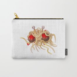 Flying Spaghetti Monster FSM Pastafarian Carry-All Pouch | Pasta, Sauce, Spaghetti, Graphicdesign, Pastafarian, Meatballs, God, Fsm 