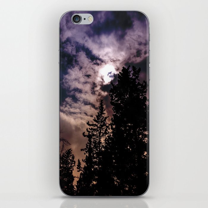 Sky & trees iPhone Skin
