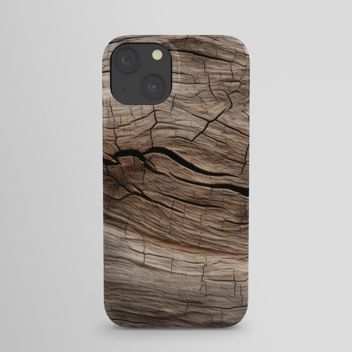 Old Wood Growth Nature Macro iPhone Case