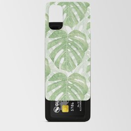 monstera 3 Android Card Case