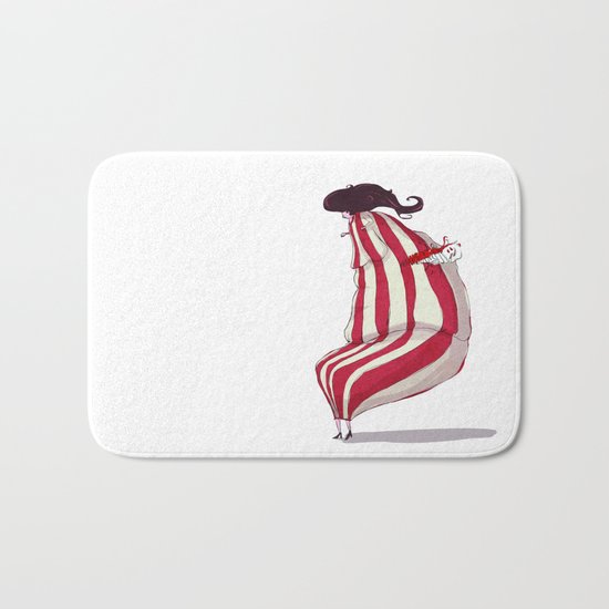 fat(fi)ness #2 Bath Mat