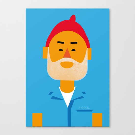 Steve Zissou Canvas Print