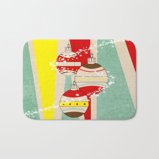 CHRISTMAS CARD Bath Mat