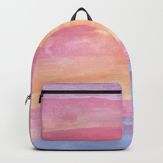 Sunset at the Ocean Backpack