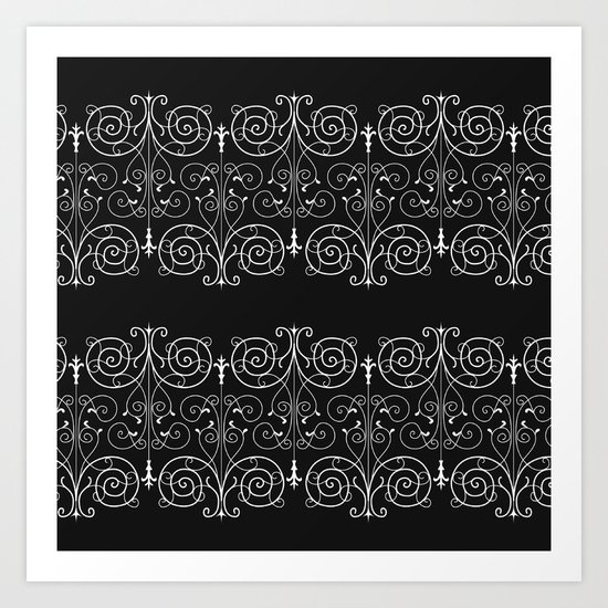 Lace Art Print